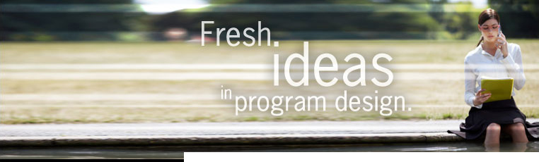 Fresh ideas in program design