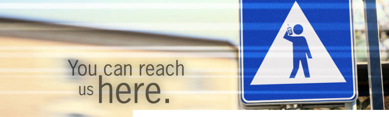 You can reach us here